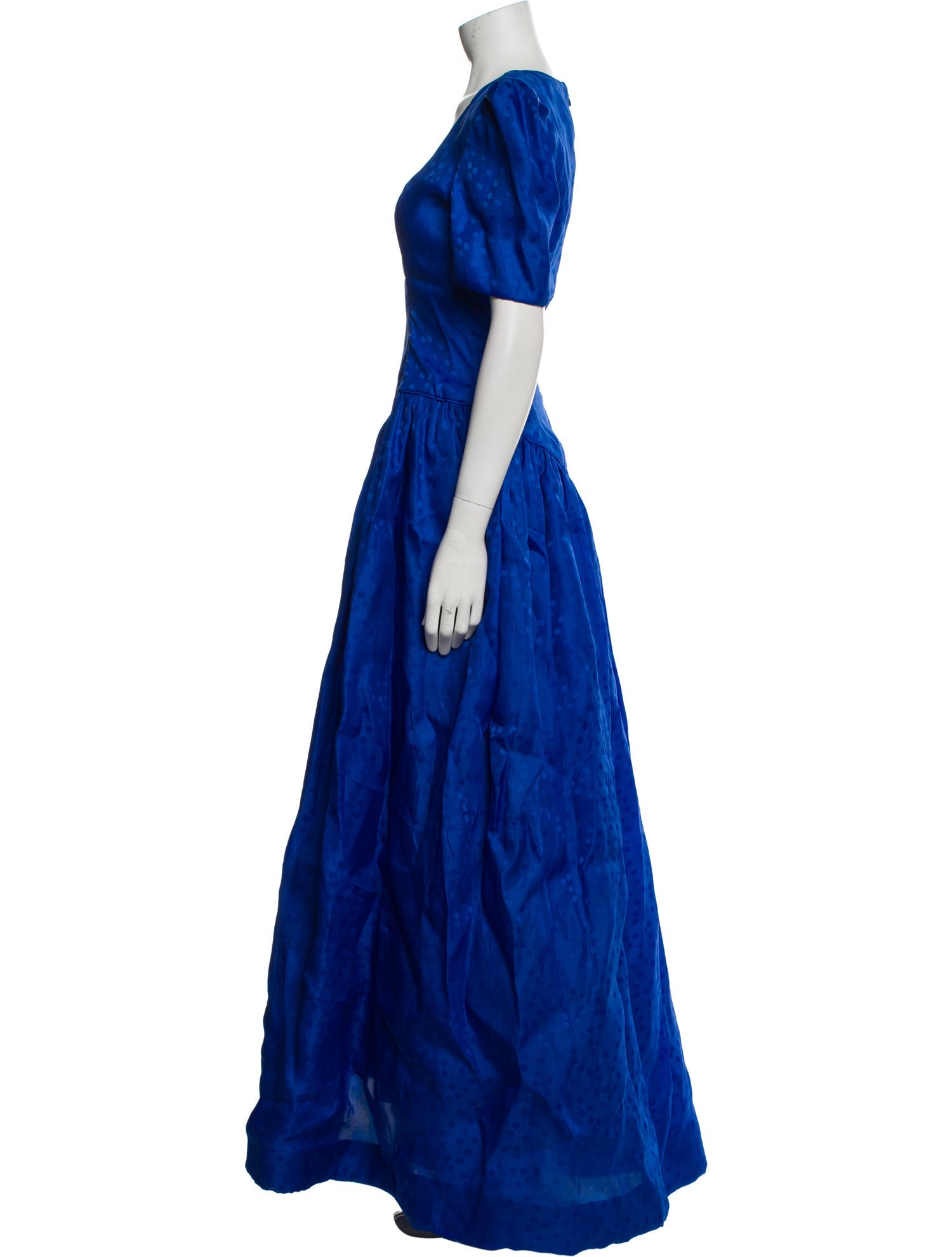 CH Carolina Herrera Silk Long Dress