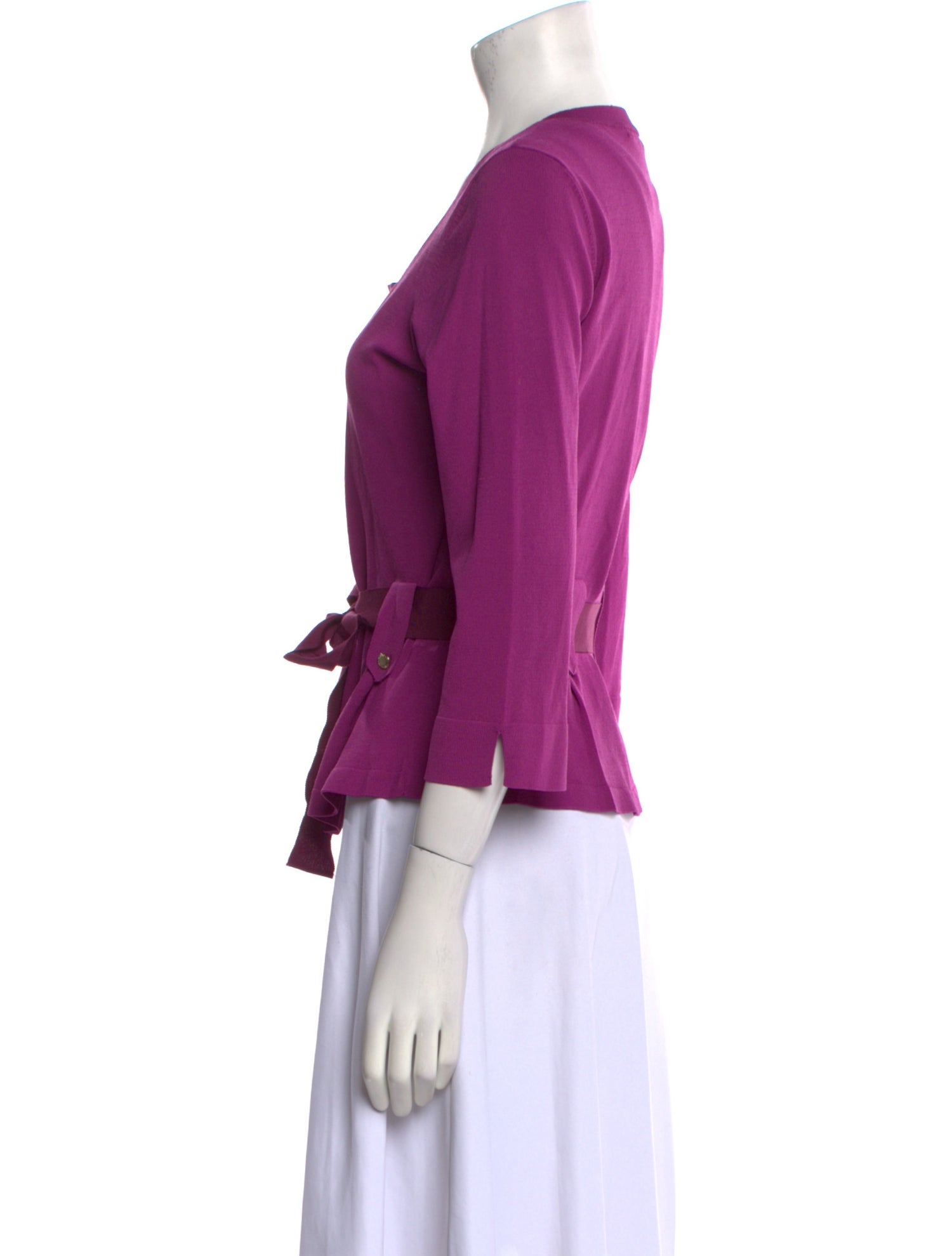 CH Carolina Herrera Scoop Neck Sweater