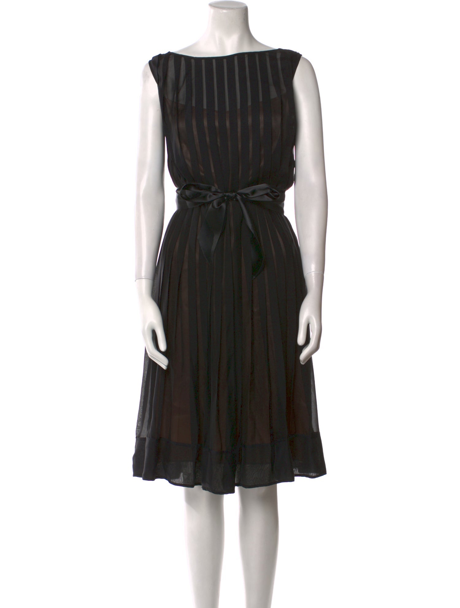 CH Carolina Herrera Silk Knee-Length Dress