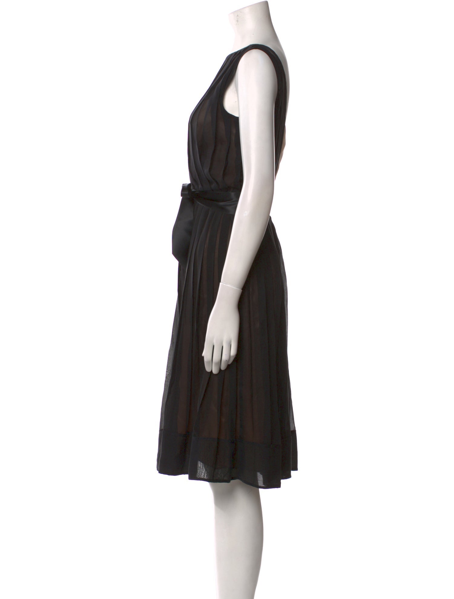 CH Carolina Herrera Silk Knee-Length Dress