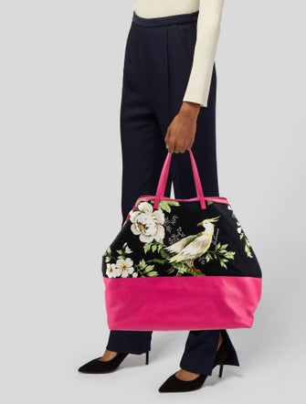 CH Carolina Herrera Canvas Tote