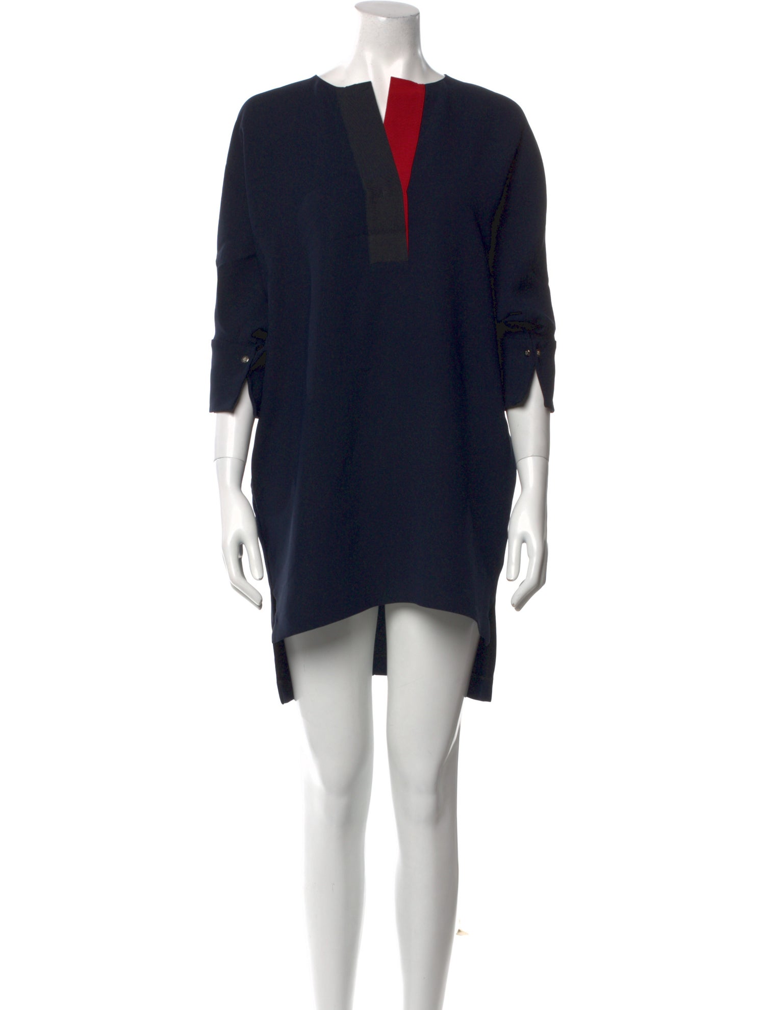 CH Carolina Herrera V-Neck Mini Dress