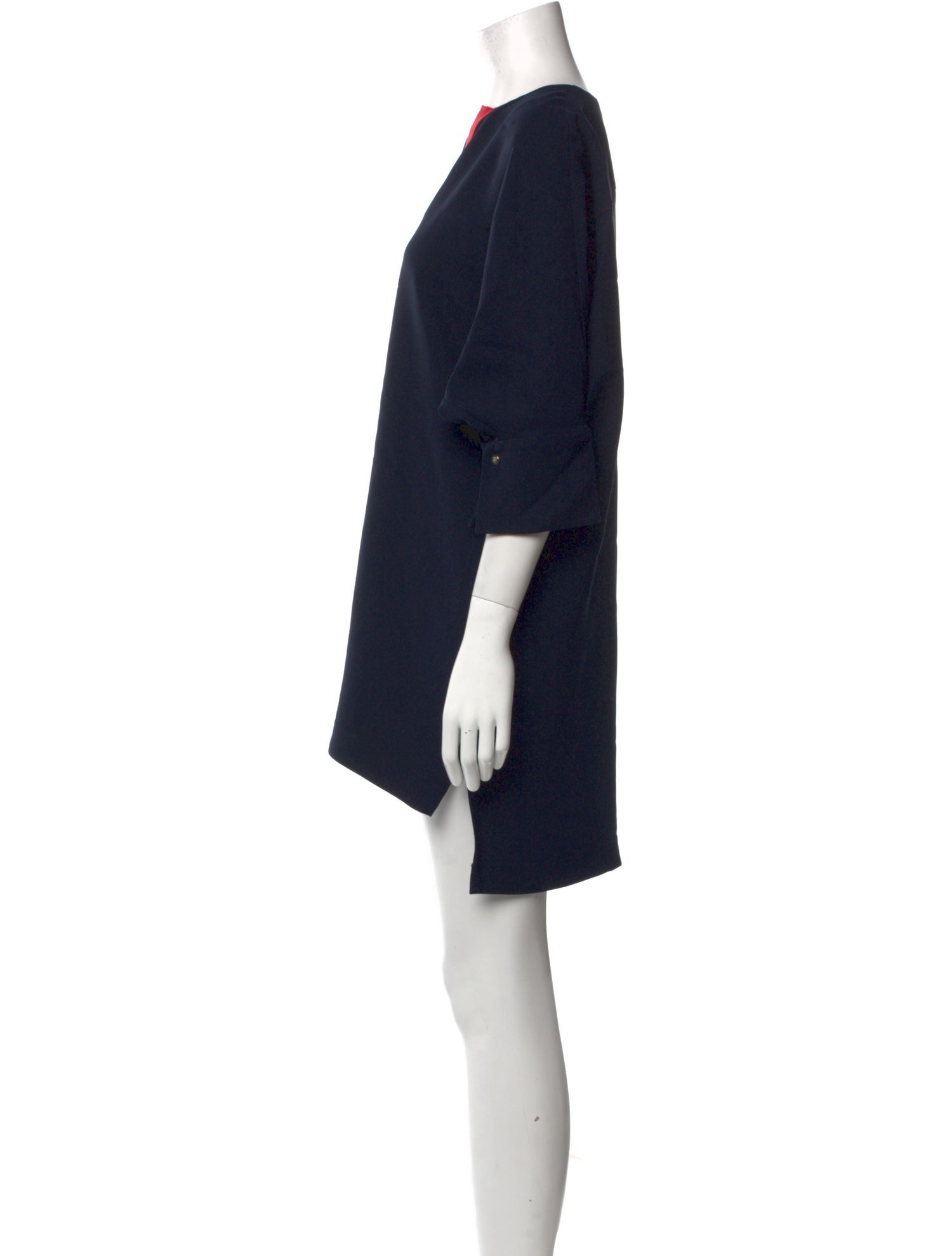 CH Carolina Herrera V-Neck Mini Dress