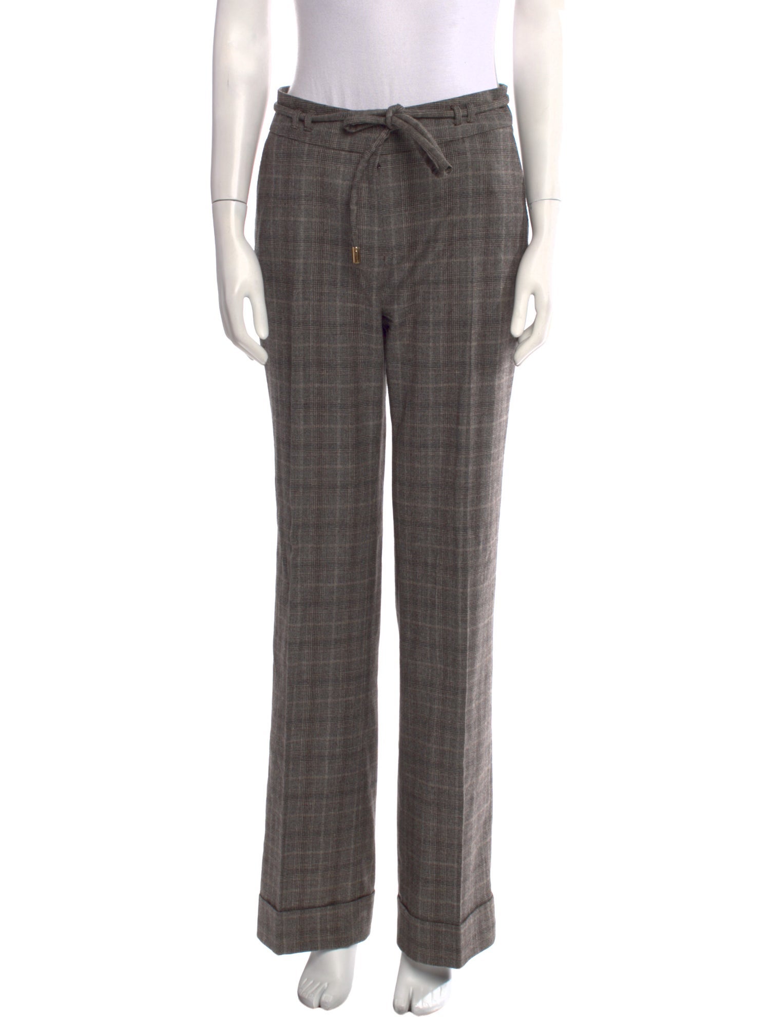 CH Carolina Herrera Wool Wide Leg Pants