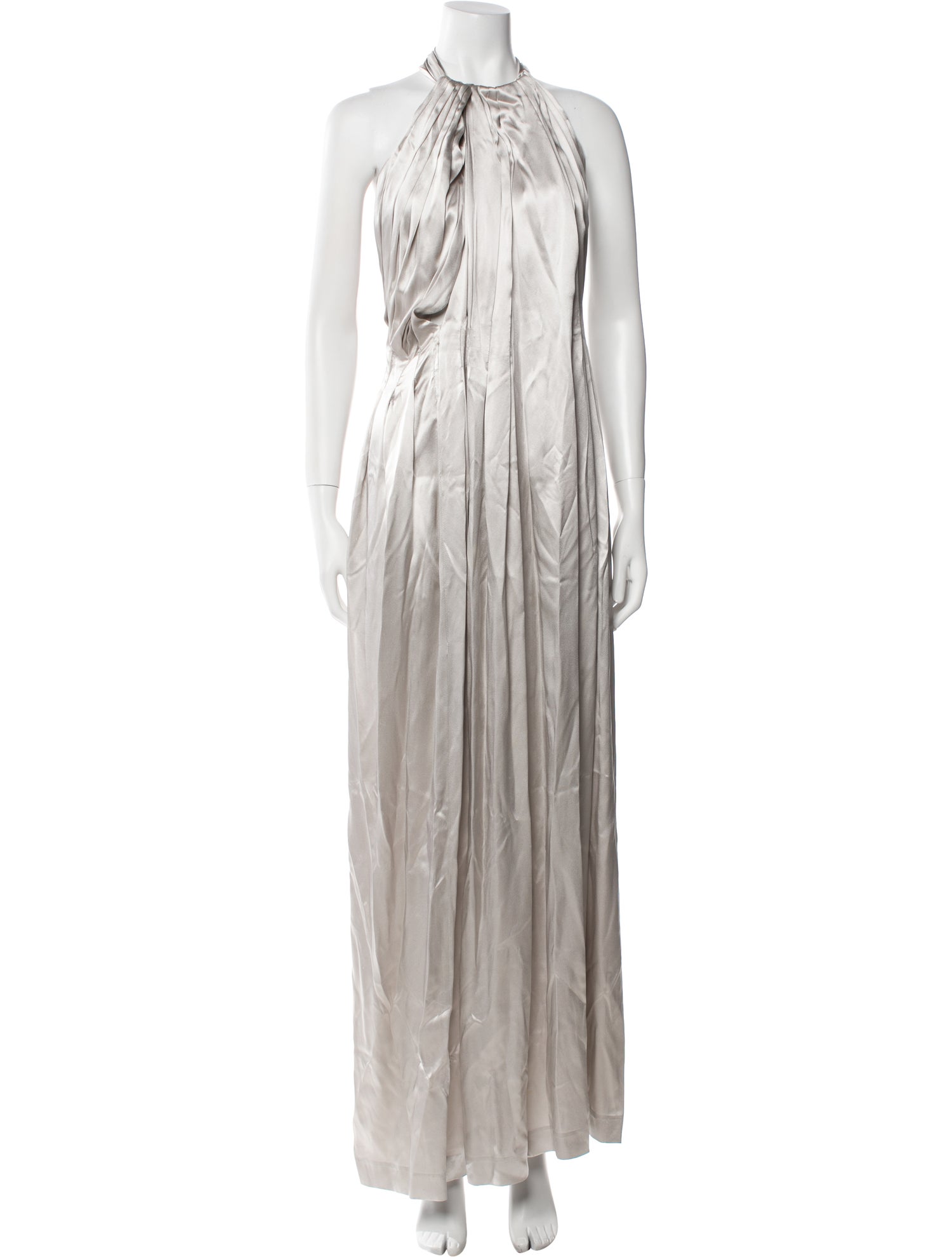 CH Carolina Herrera Halterneck Long Dress