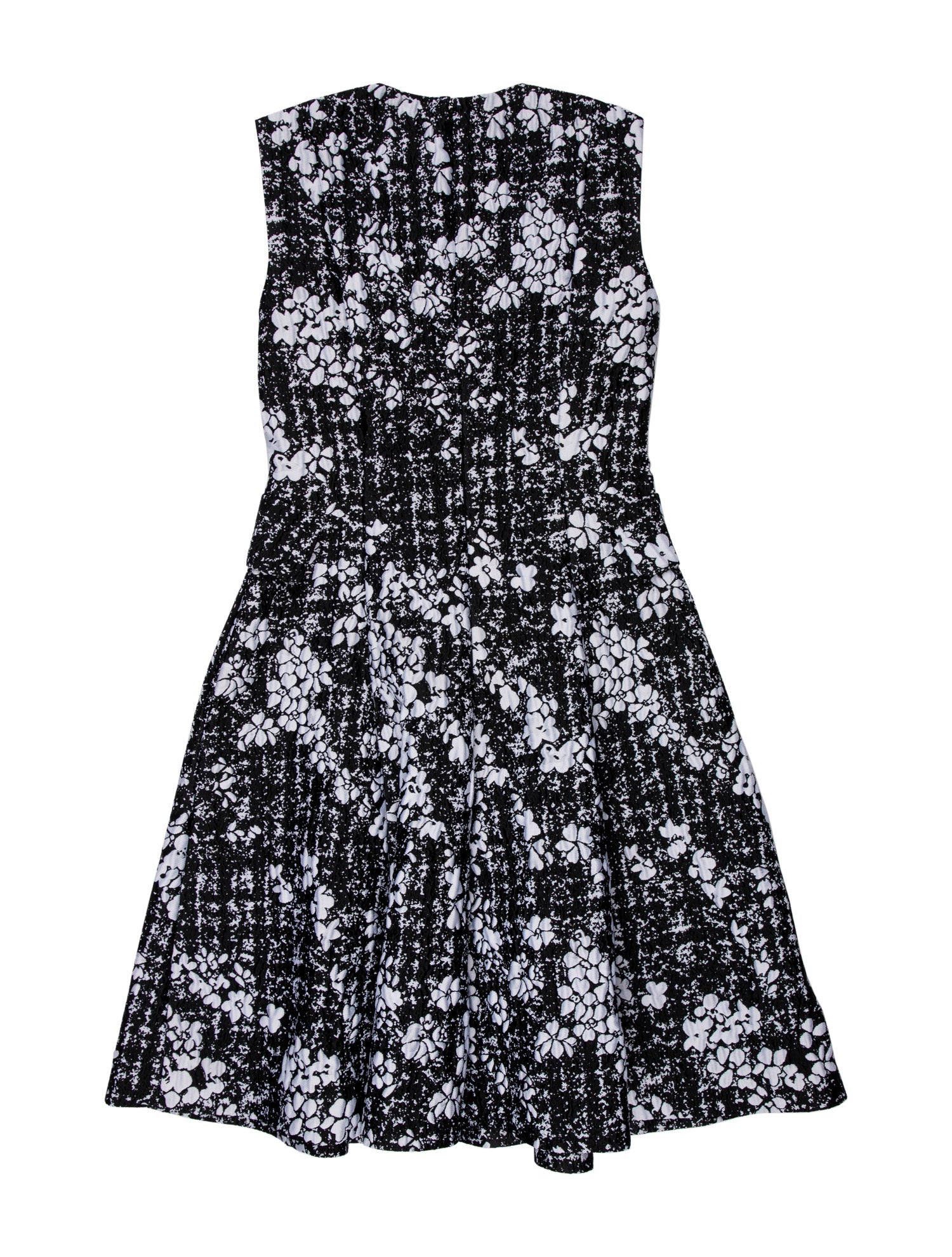 CH Carolina Herrera Strapless Knee-Length Dress