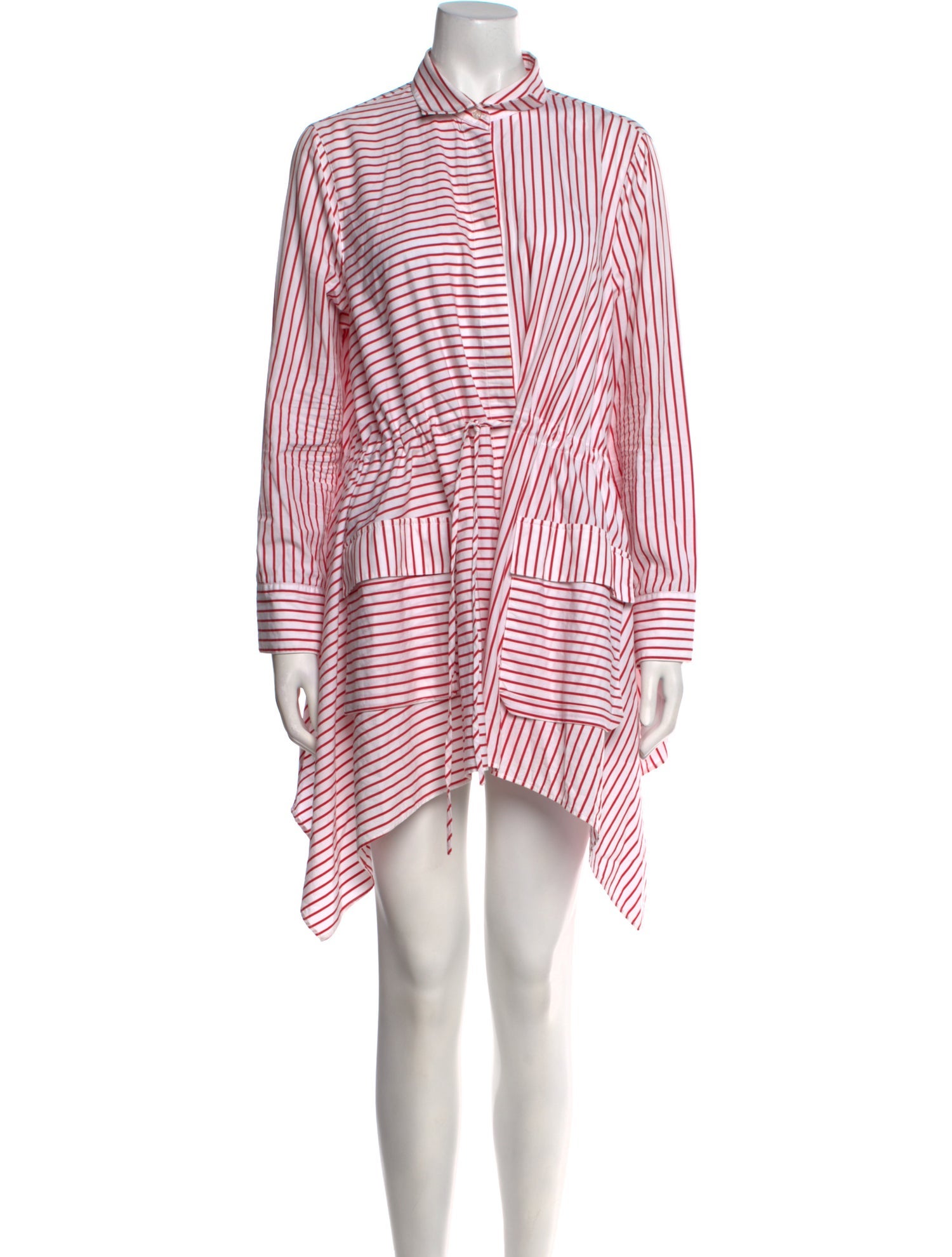 CH Carolina Herrera Striped Mini Dress