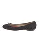 CH Carolina Herrera Bow Accents Ballet Flats