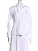 CH Carolina Herrera Long Sleeve Button-Up Top