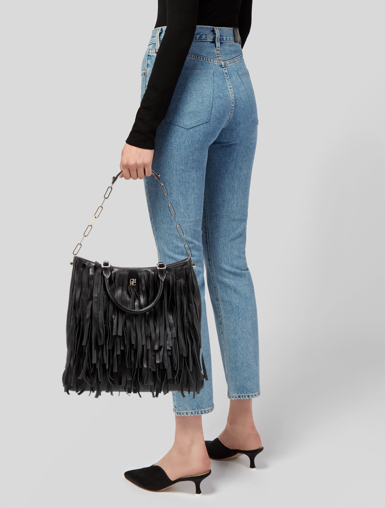 CH Carolina Herrera Top Handle Bag
