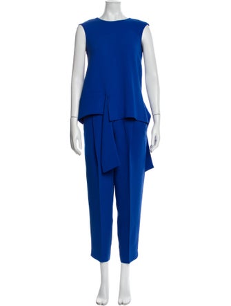 CH Carolina Herrera Keyhole Accent Pant Set