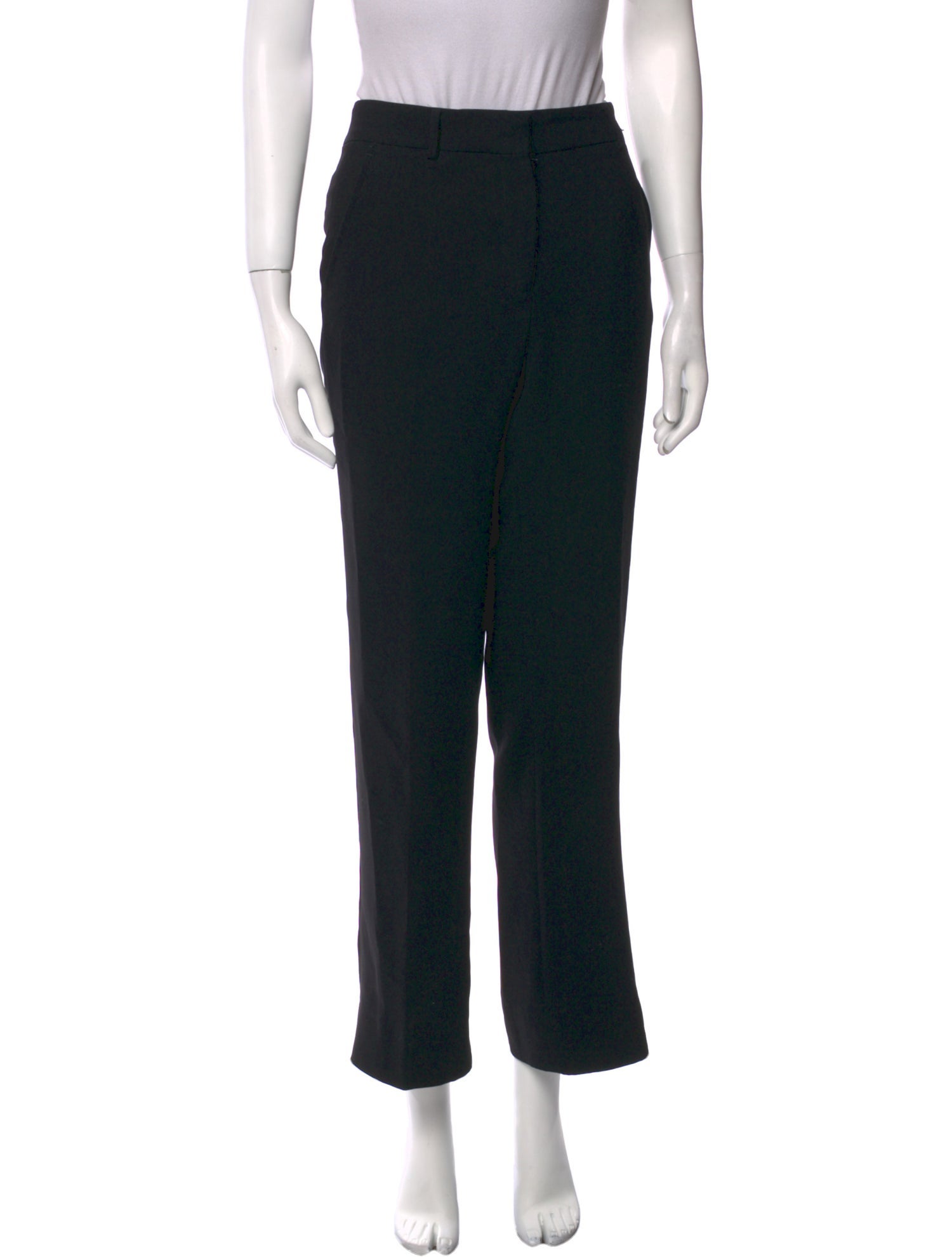CH Carolina Herrera Virgin Wool Wide Leg Pants
