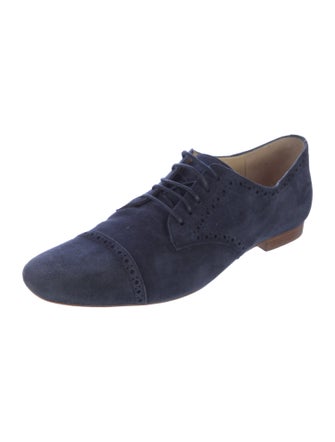 CH Carolina Herrera Suede Oxfords