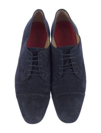 CH Carolina Herrera Suede Oxfords