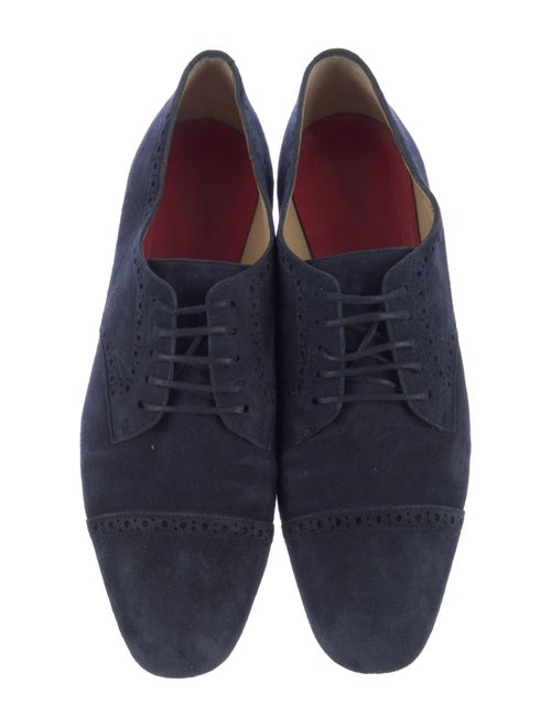 CH Carolina Herrera Suede Oxfords