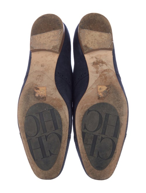 CH Carolina Herrera Suede Oxfords