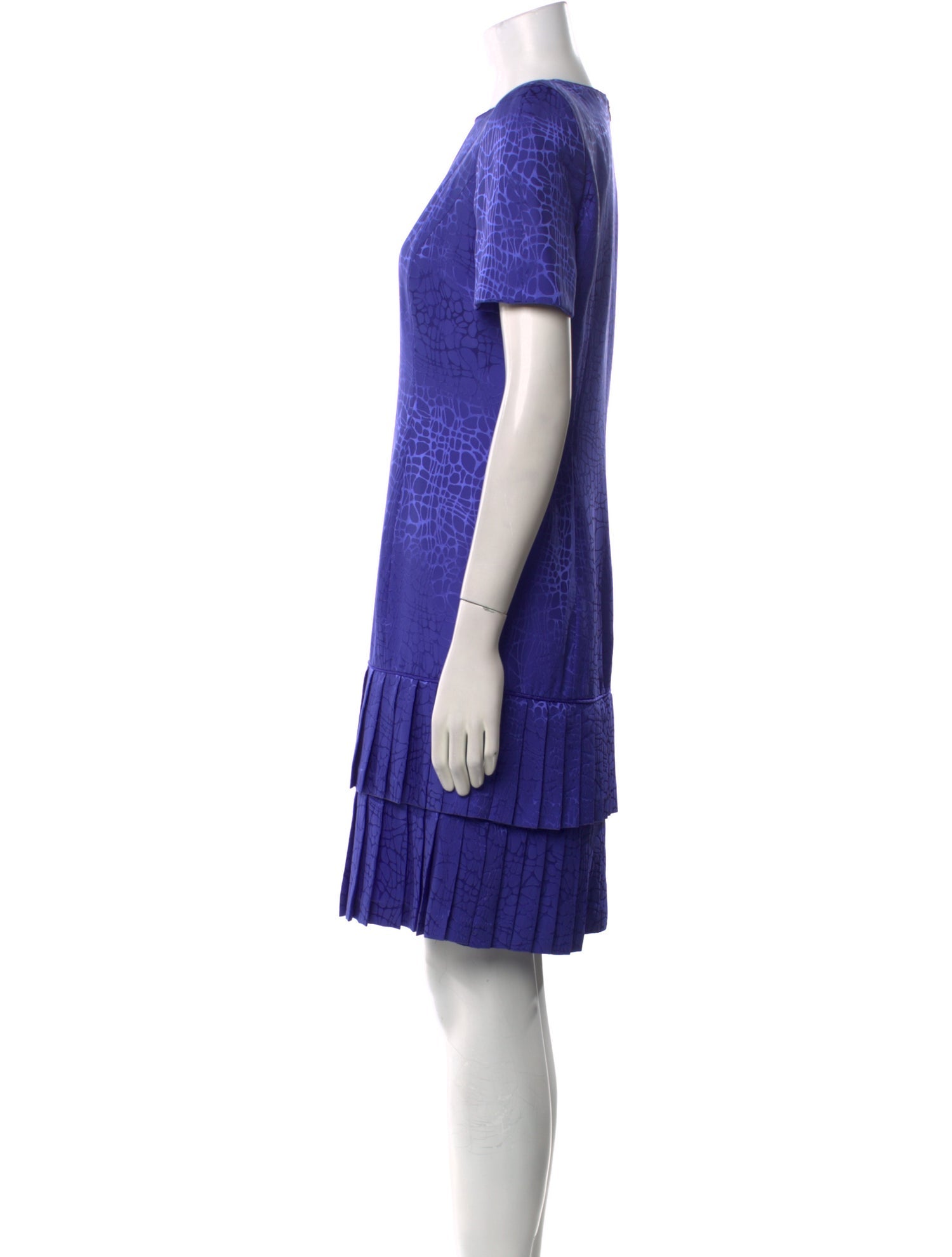 CH Carolina Herrera Silk Knee-Length Dress