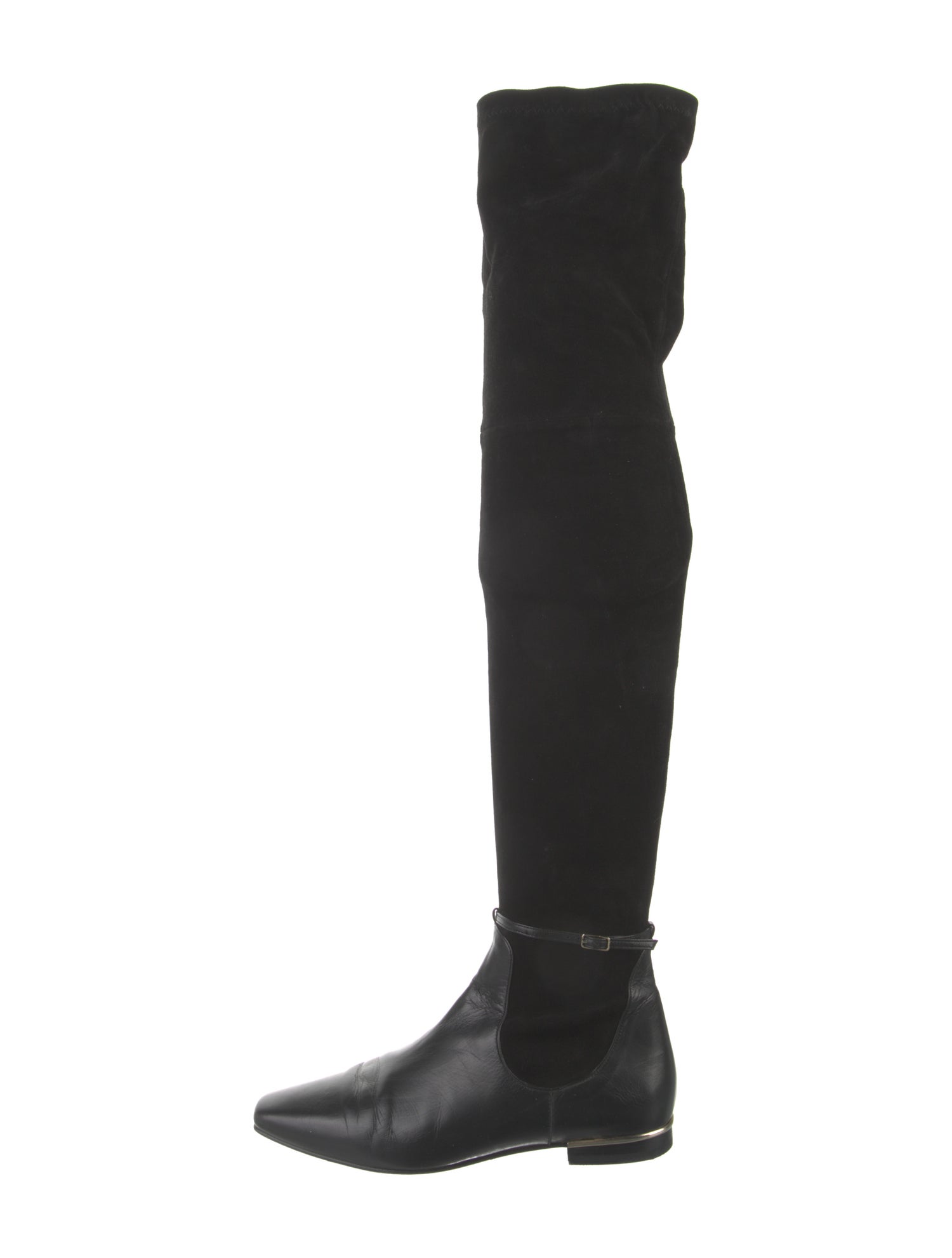 CH Carolina Herrera Suede Sock Boots