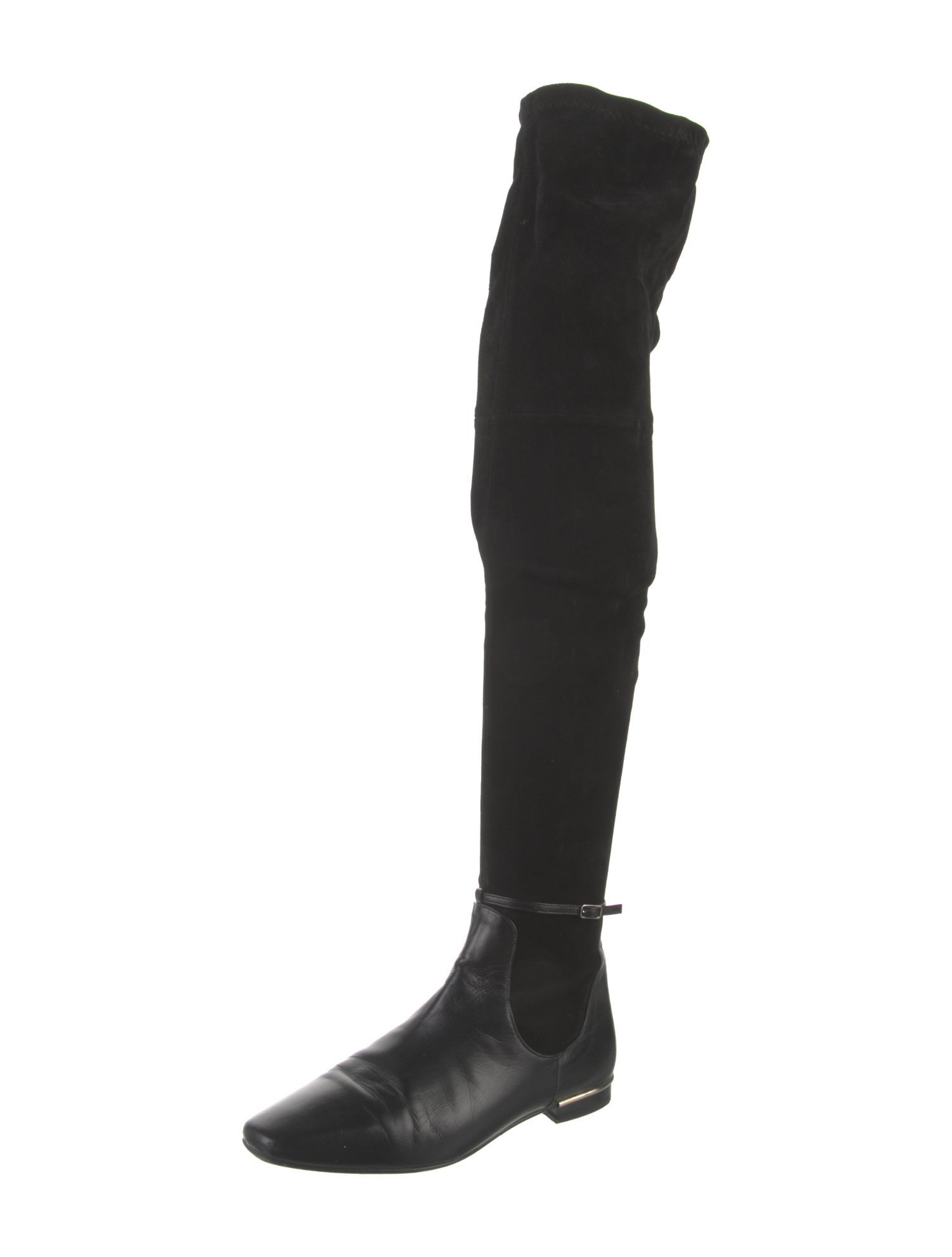 CH Carolina Herrera Suede Sock Boots