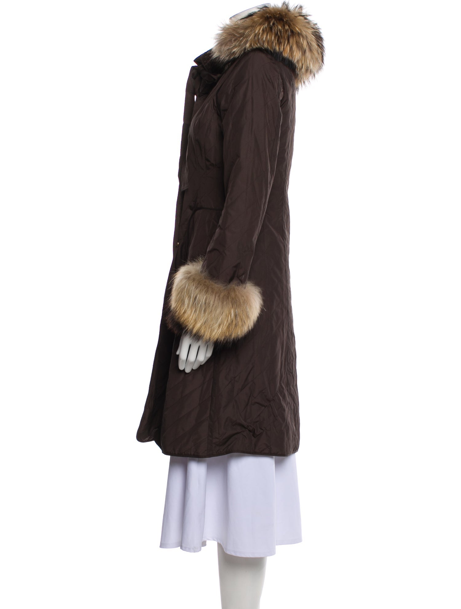 CH Carolina Herrera Fur Coat