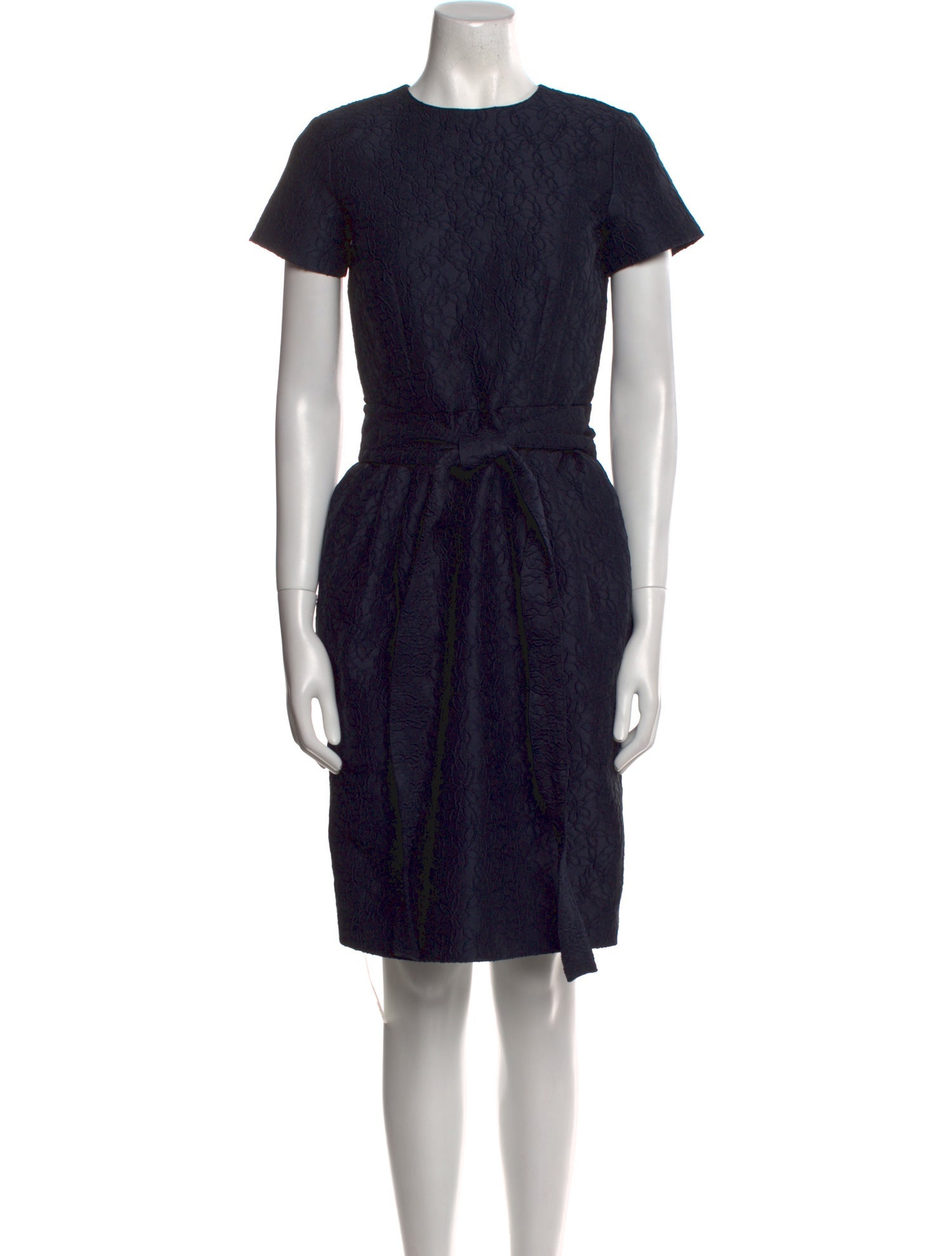 CH Carolina Herrera Crew Neck Knee-Length Dress