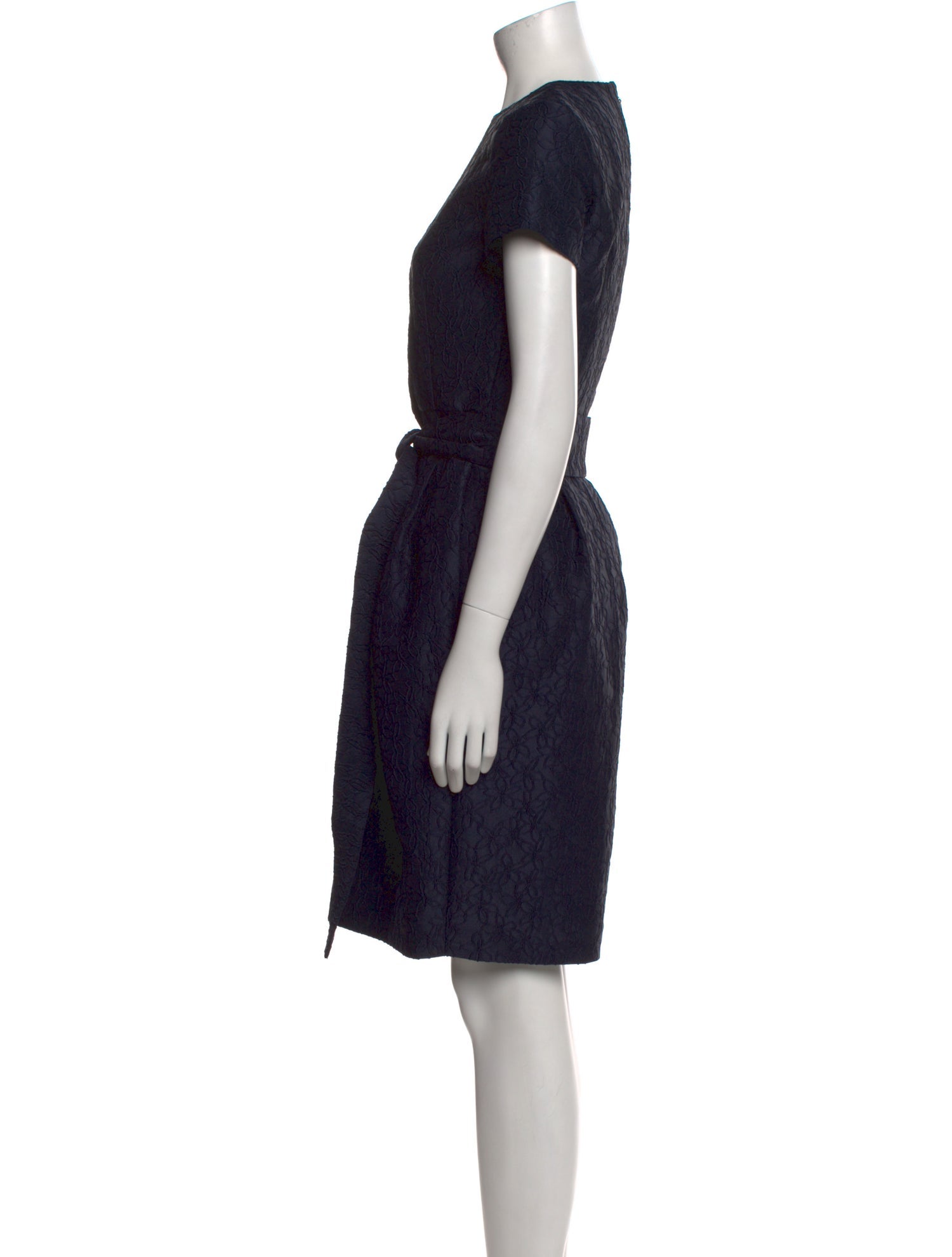 CH Carolina Herrera Crew Neck Knee-Length Dress