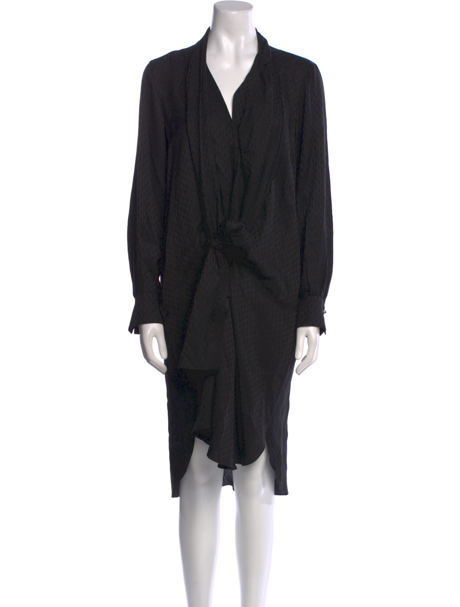 CH Carolina Herrera Silk Midi Length Dress