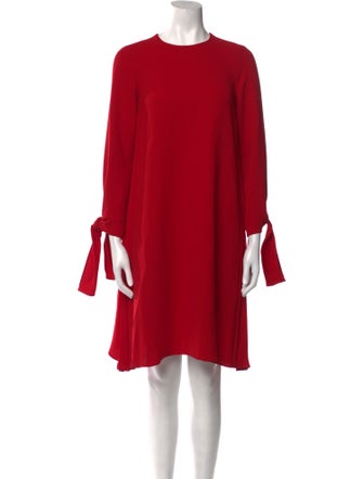 CH Carolina Herrera Crew Neck Knee-Length Dress