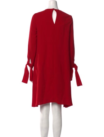 CH Carolina Herrera Crew Neck Knee-Length Dress
