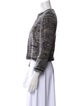CH Carolina Herrera Wool Tweed Pattern Evening Jacket