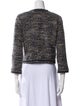 CH Carolina Herrera Wool Tweed Pattern Evening Jacket