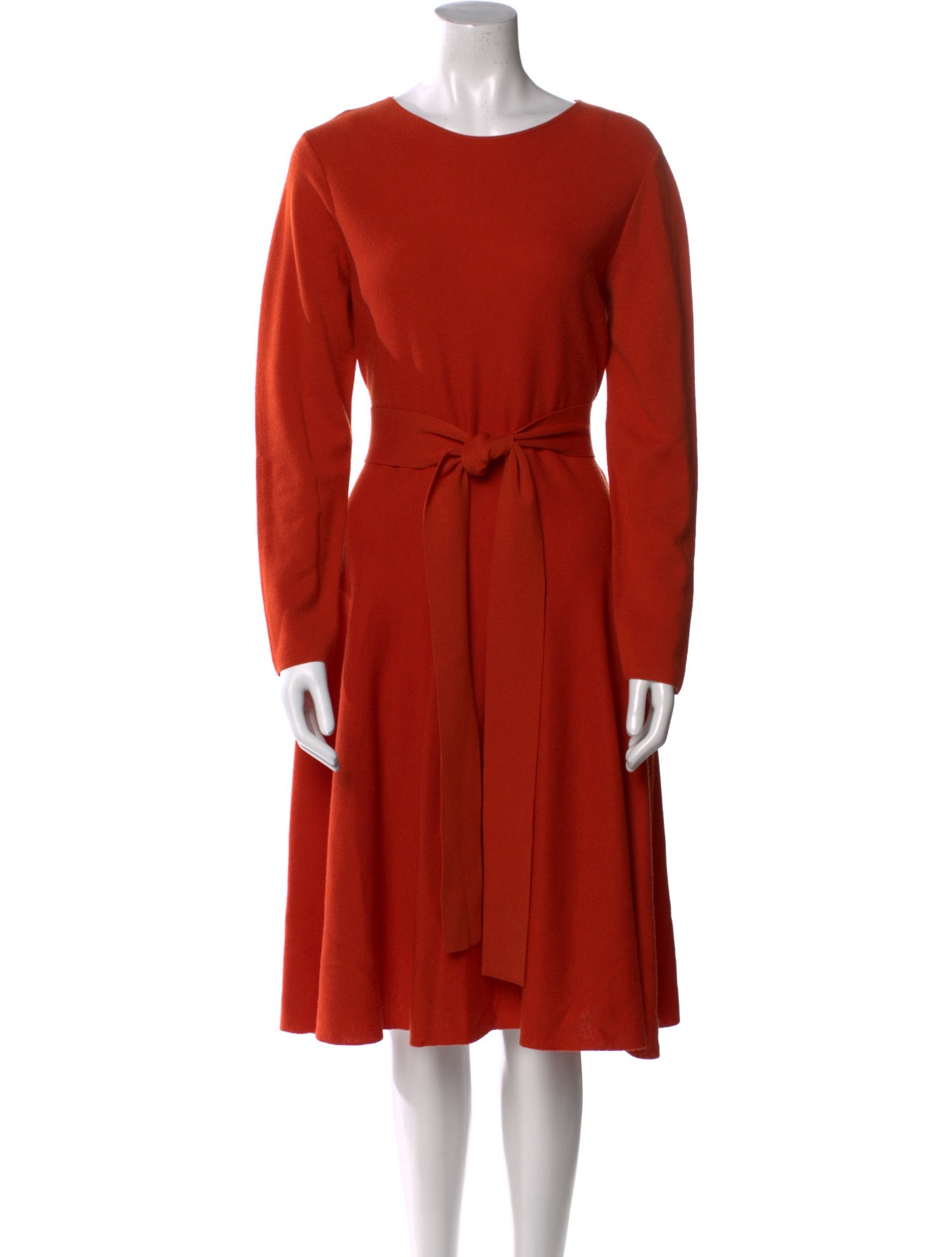 CH Carolina Herrera Merino Wool Knee-Length Dress