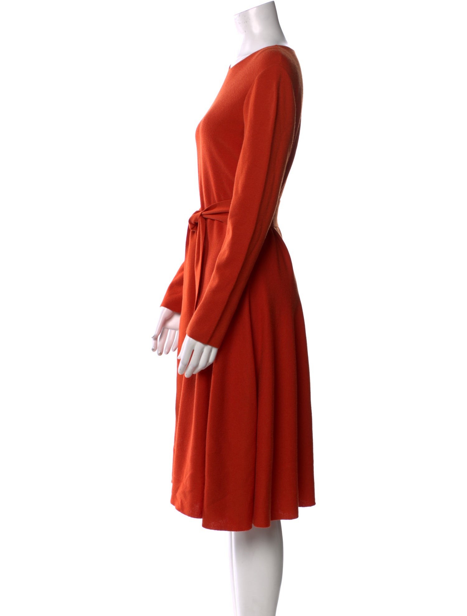 CH Carolina Herrera Merino Wool Knee-Length Dress