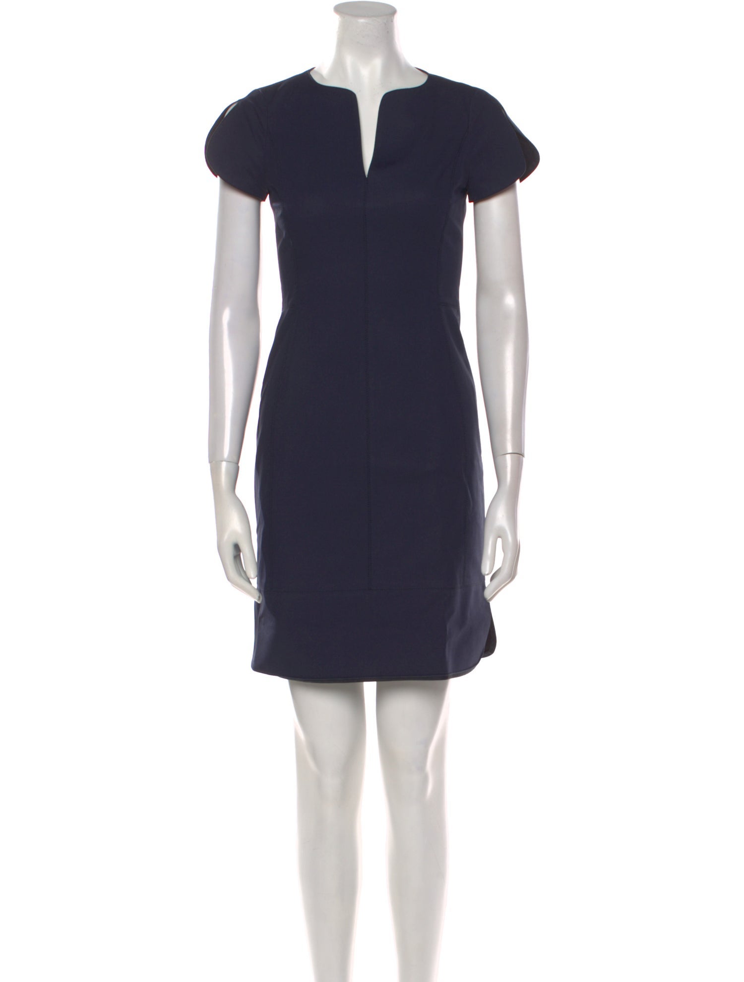 CH Carolina Herrera V-Neck Mini Dress