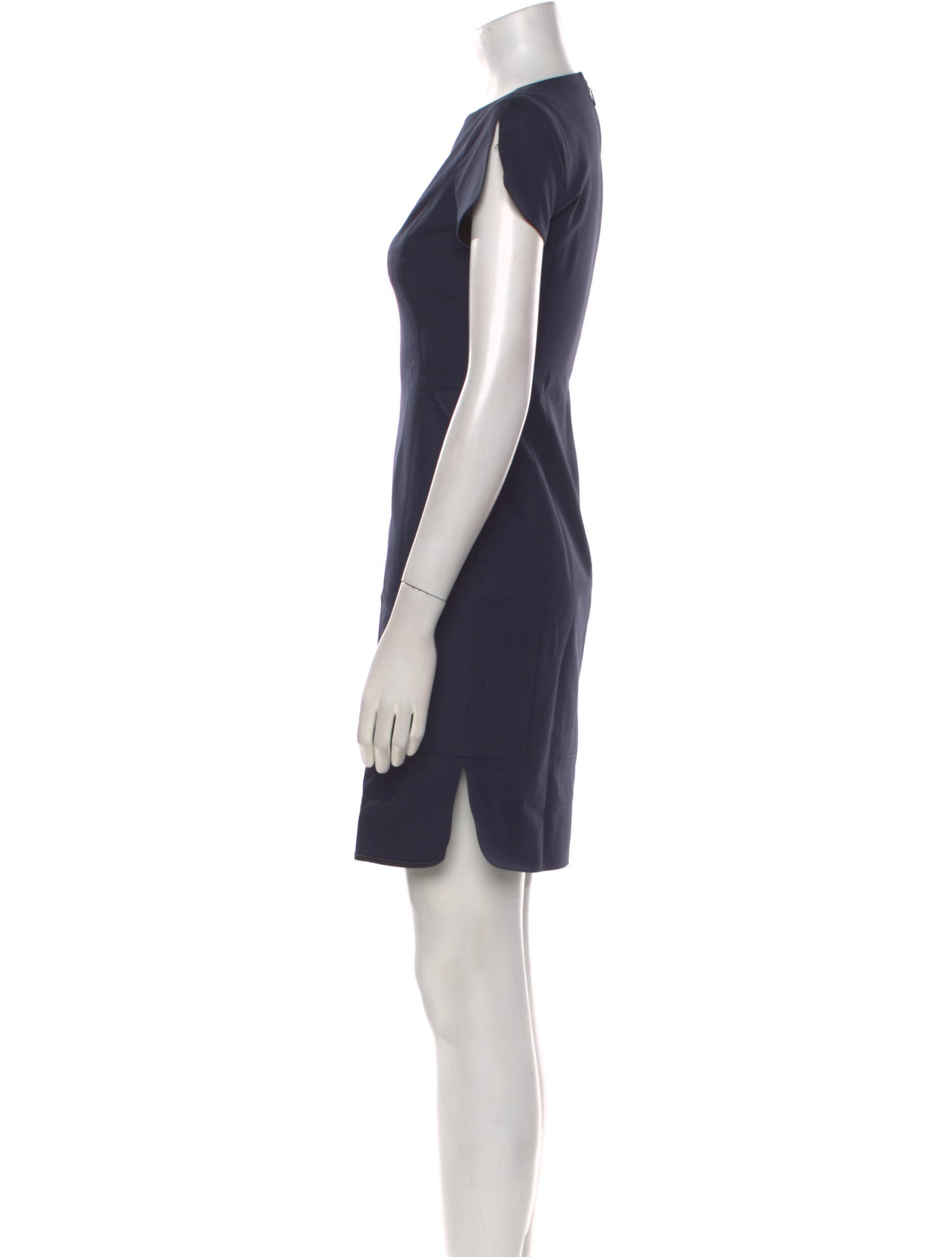 CH Carolina Herrera V-Neck Mini Dress