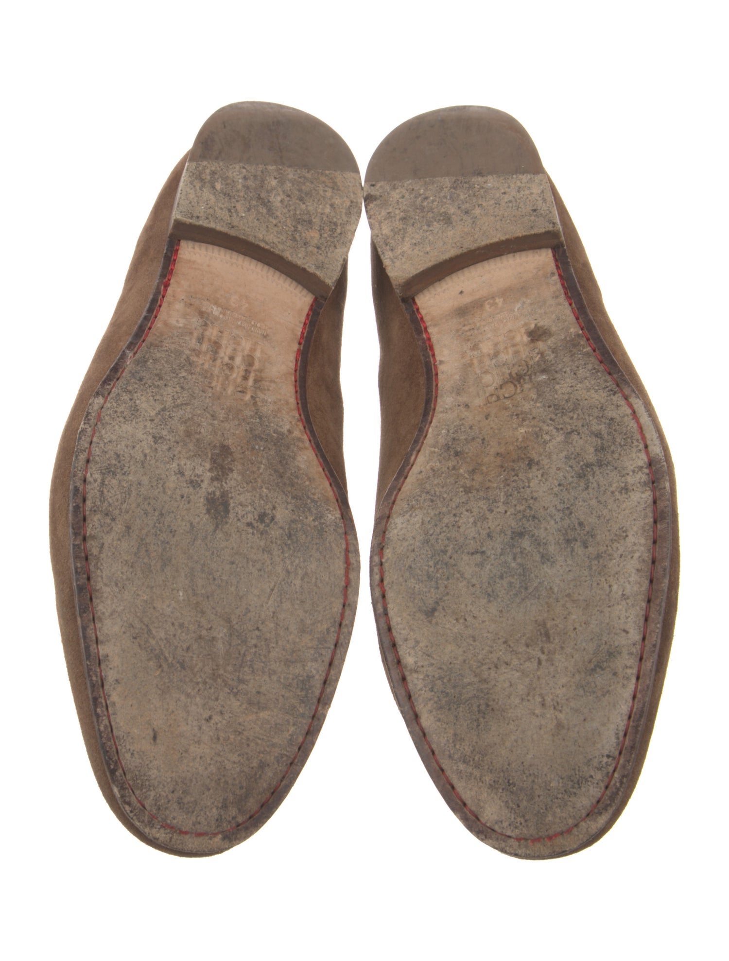 CH Carolina Herrera Suede Dress Loafers