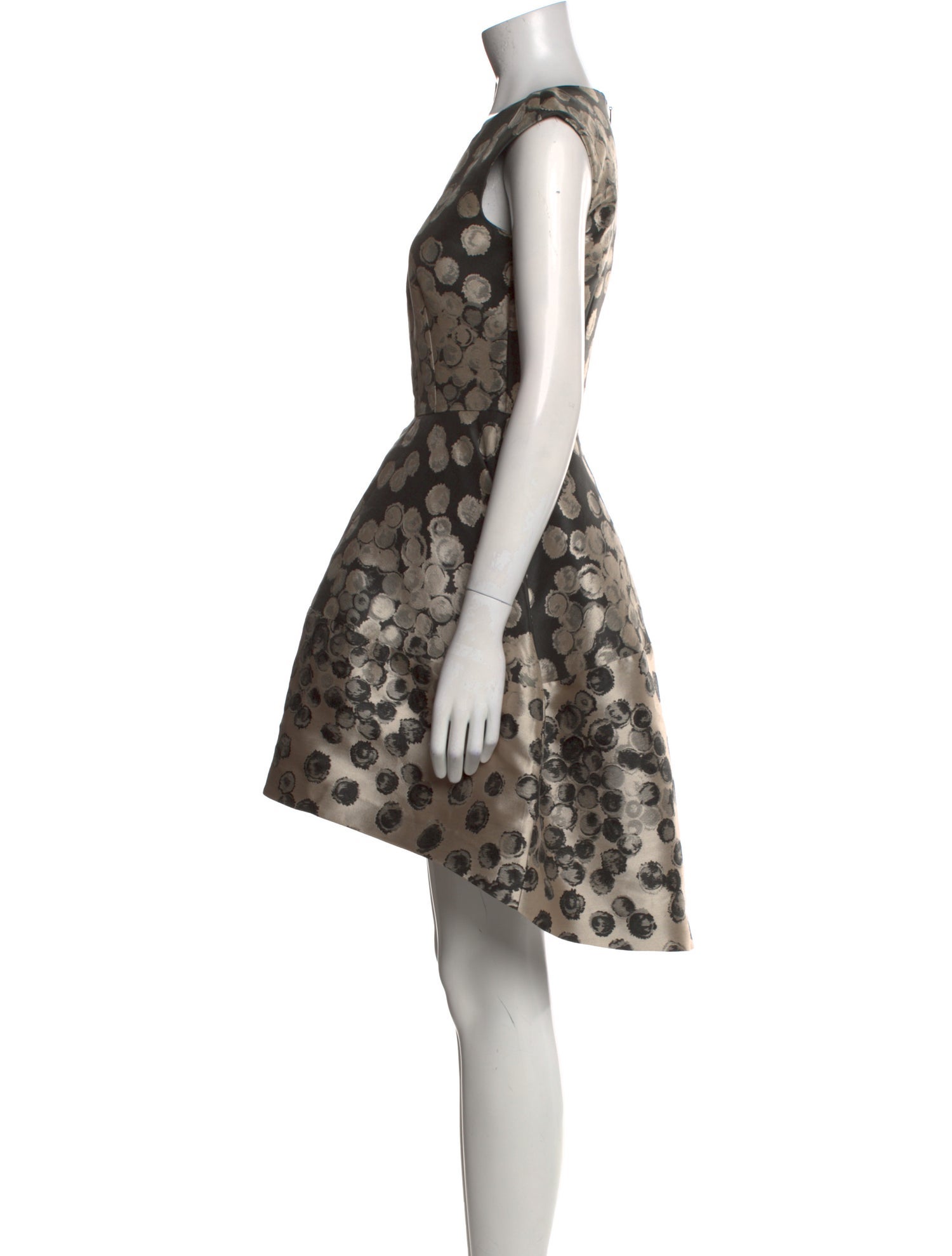 CH Carolina Herrera Printed Knee-Length Dress