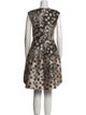 CH Carolina Herrera Printed Knee-Length Dress