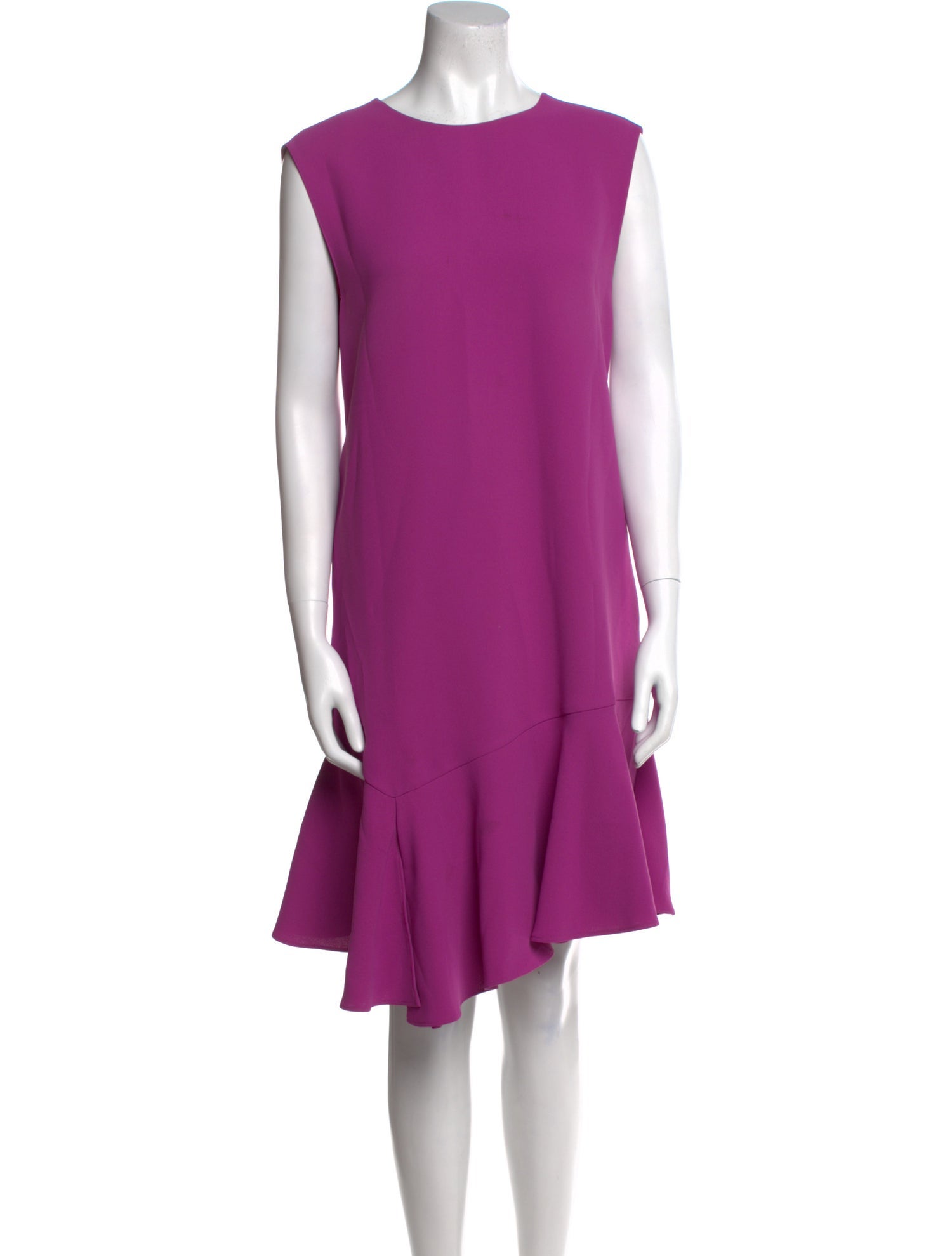 CH Carolina Herrera Crew Neck Knee-Length Dress