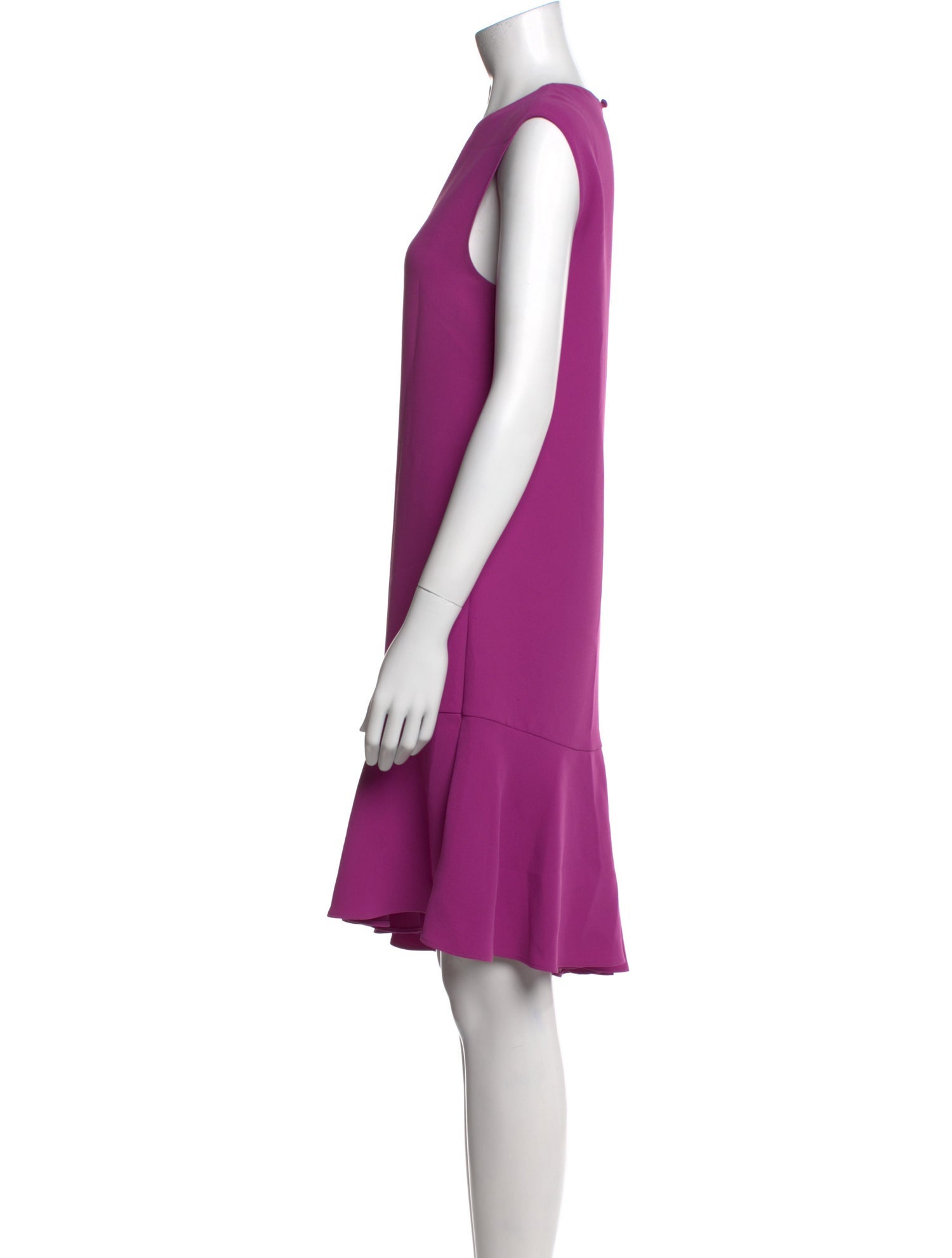 CH Carolina Herrera Crew Neck Knee-Length Dress