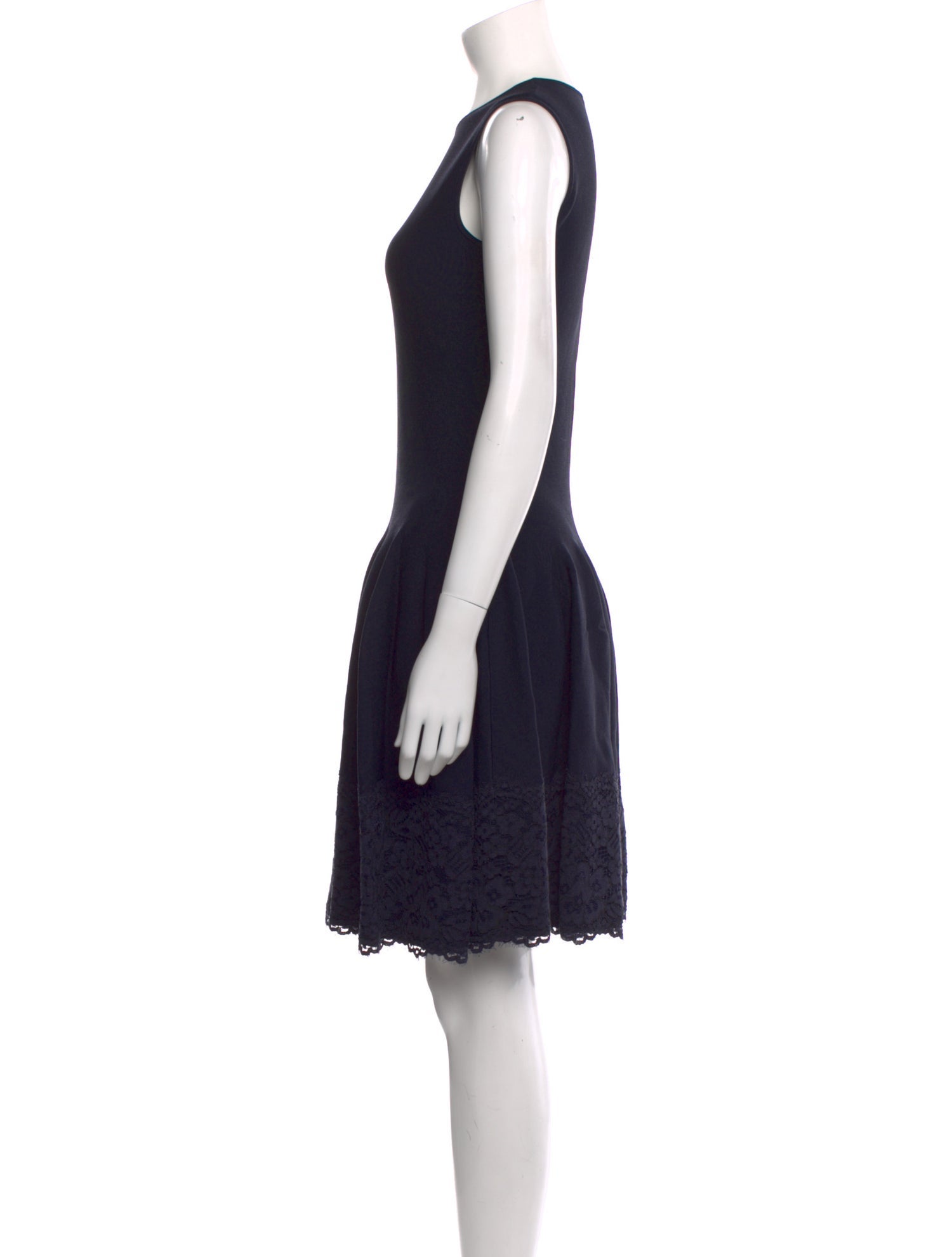 CH Carolina Herrera Crew Neck Mini Dress