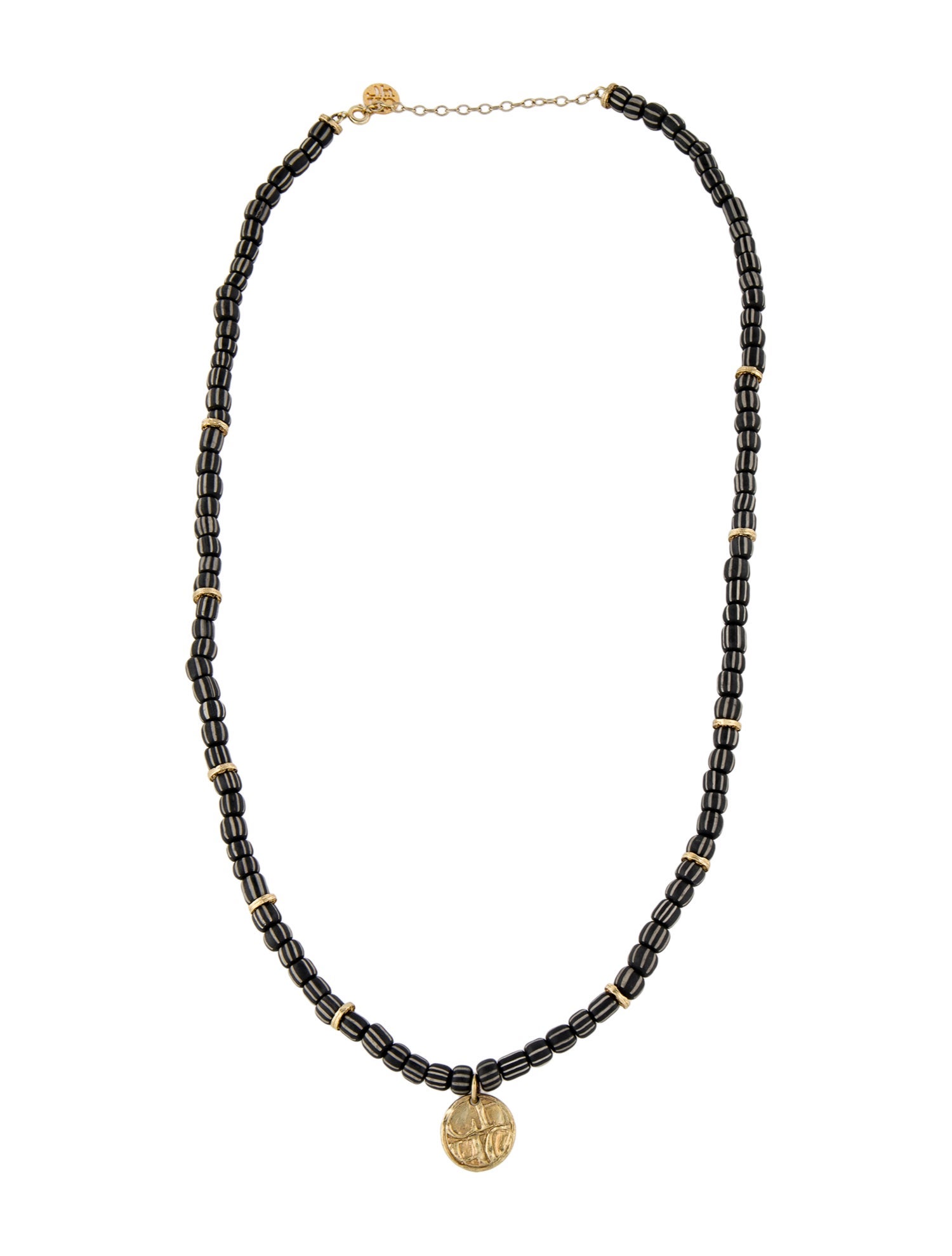 CH Carolina Herrera Beaded Pendant Necklace
