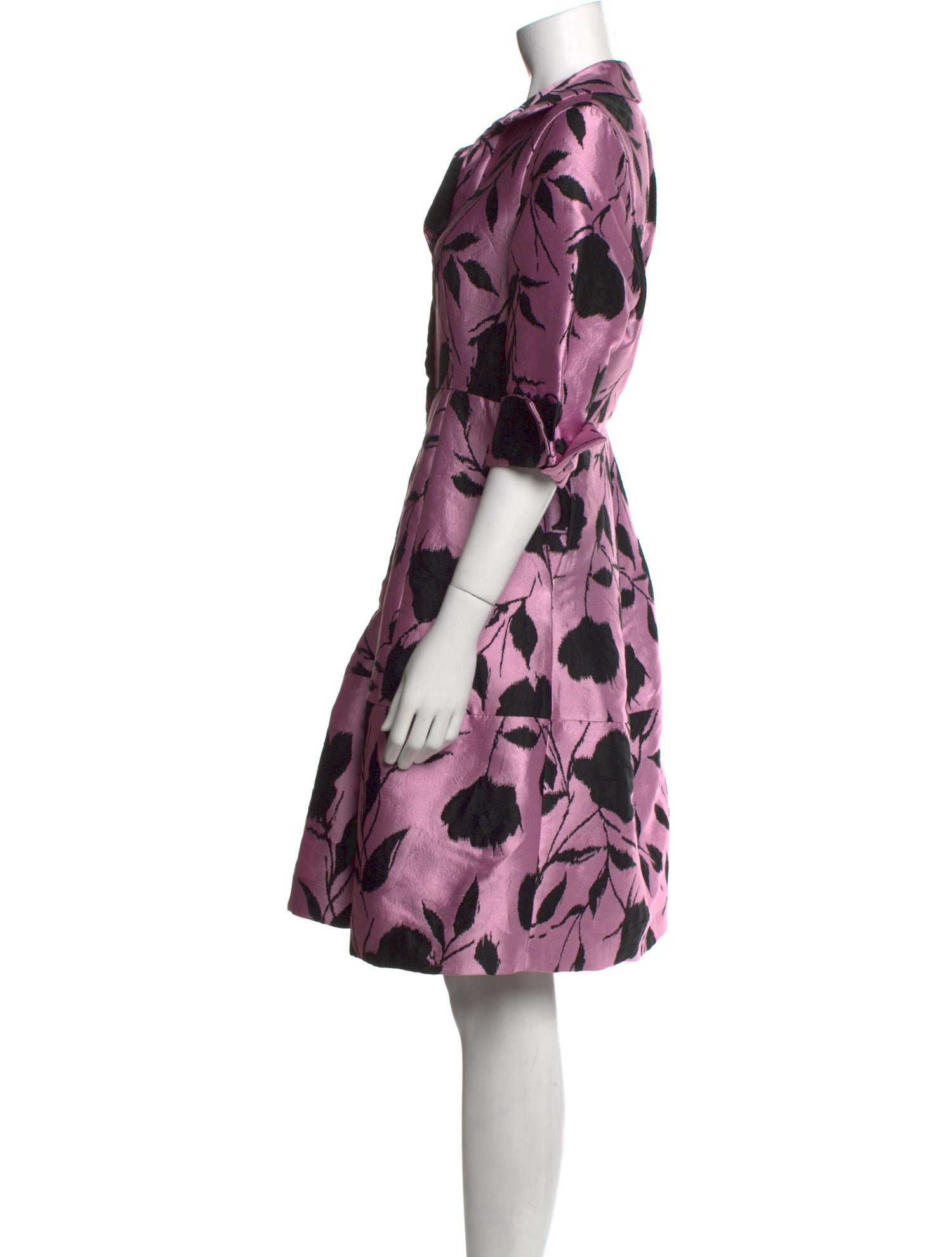 CH Carolina Herrera Vintage Midi Length Dress