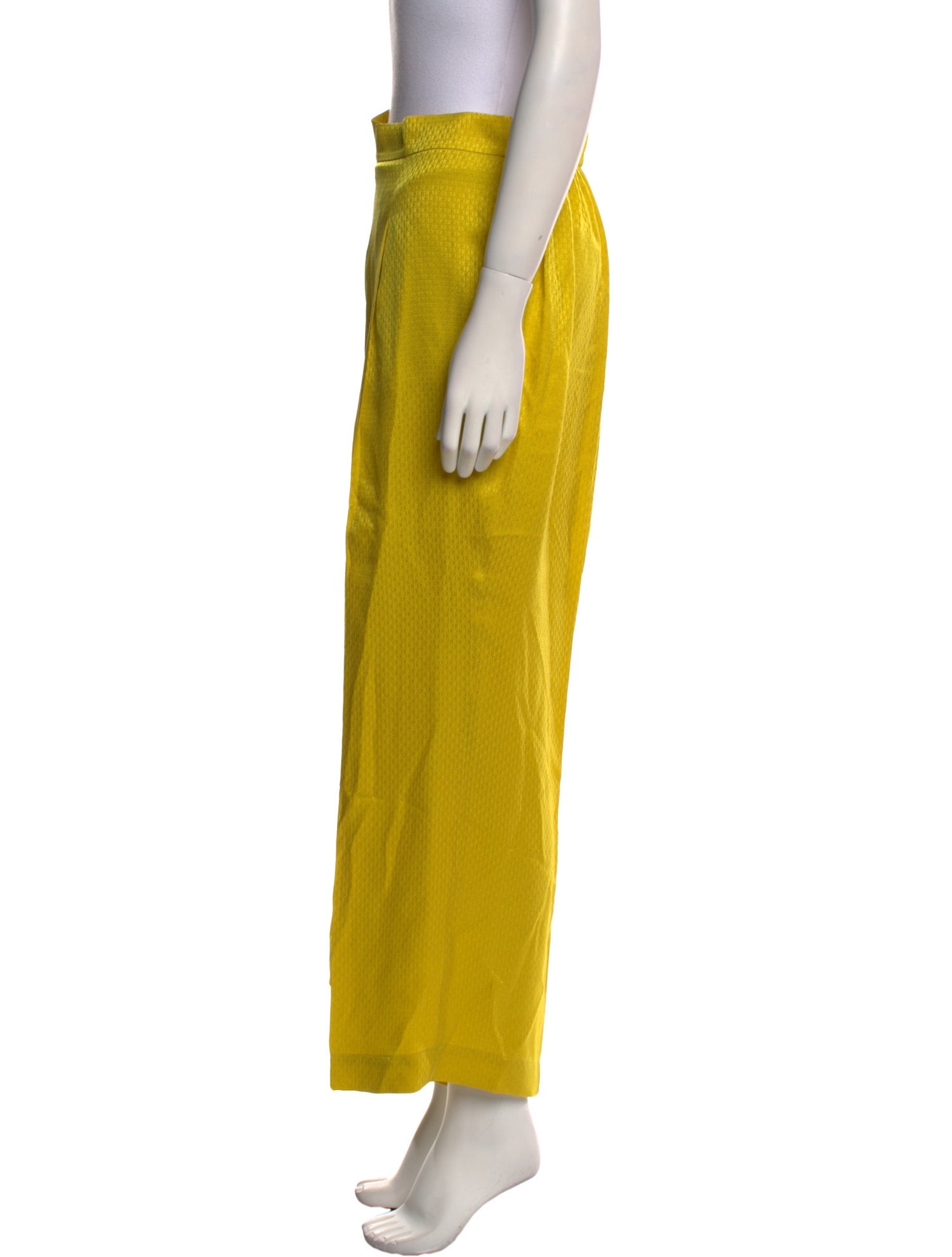 CH Carolina Herrera Silk Wide Leg Pants