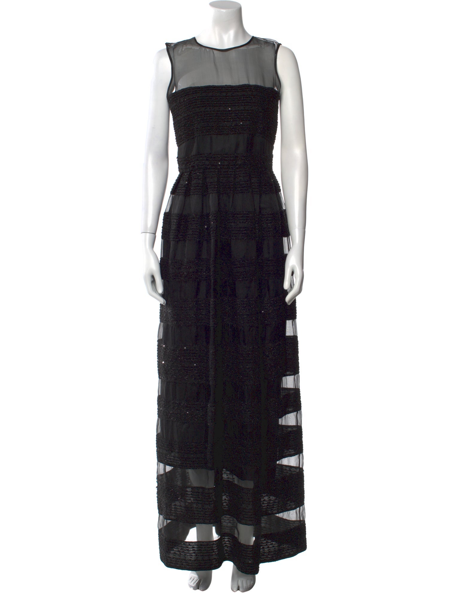 CH Carolina Herrera Silk Long Dress