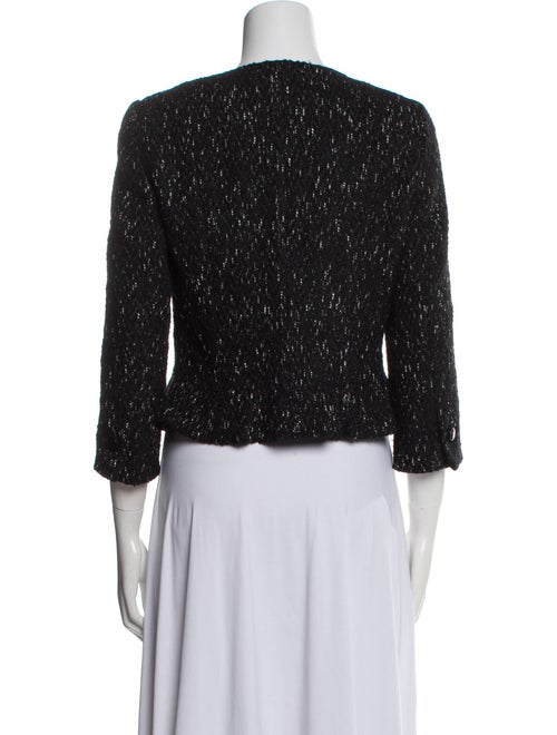 CH Carolina Herrera Tweed Pattern Evening Jacket