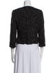 CH Carolina Herrera Tweed Pattern Evening Jacket