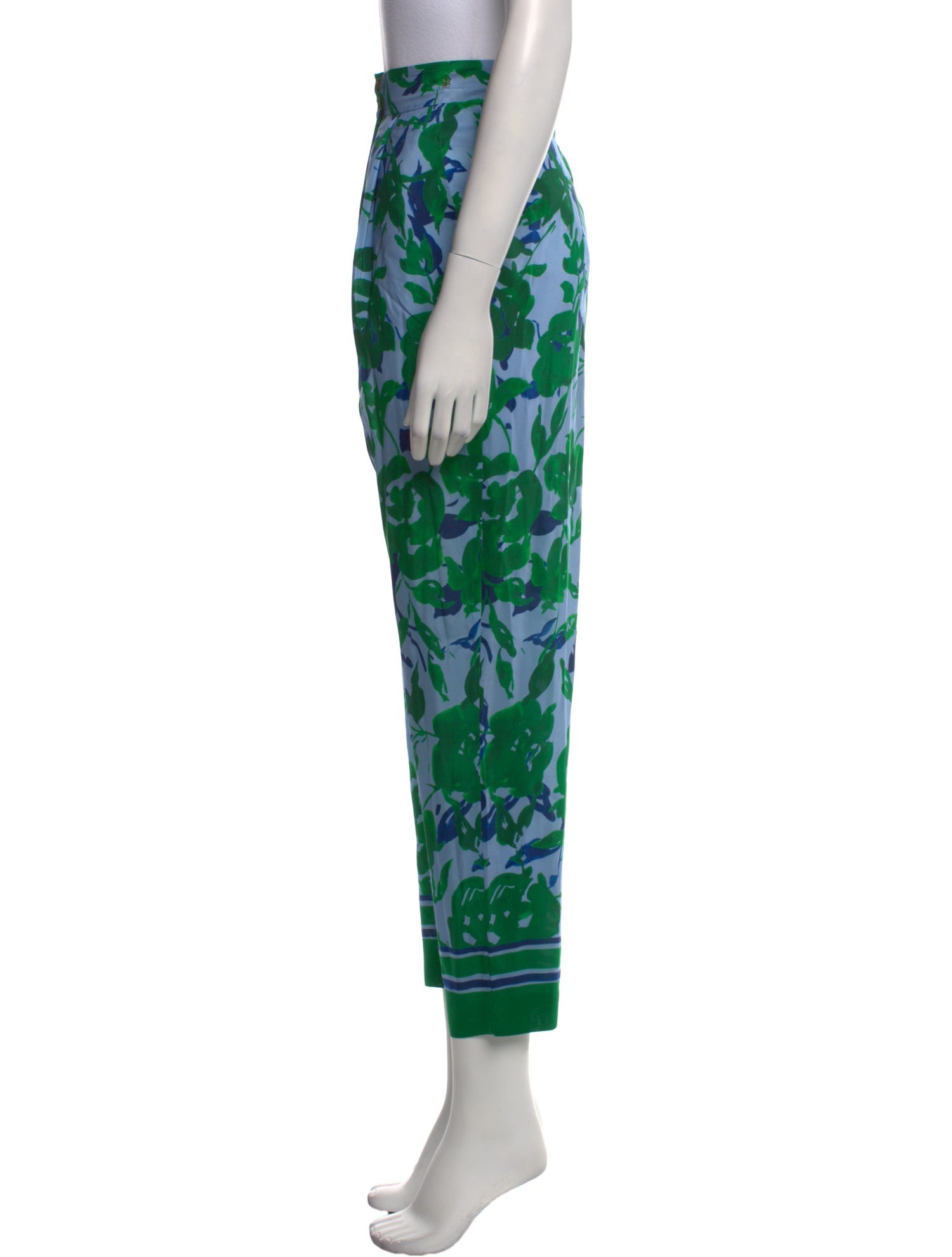 CH Carolina Herrera Striped Straight Leg Pants