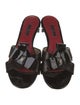 CH Carolina Herrera Patent Leather Slides