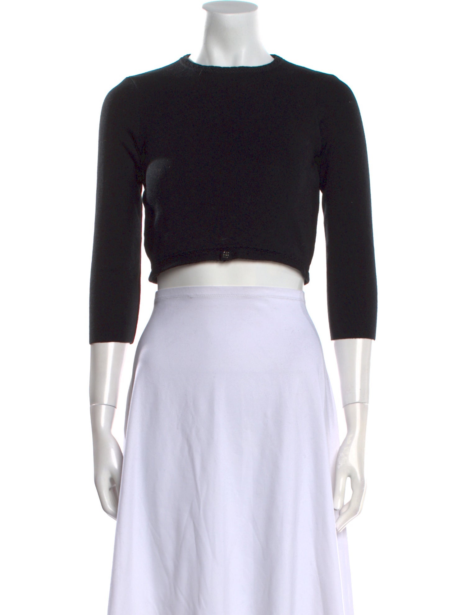 CH Carolina Herrera Wool Crew Neck Sweater